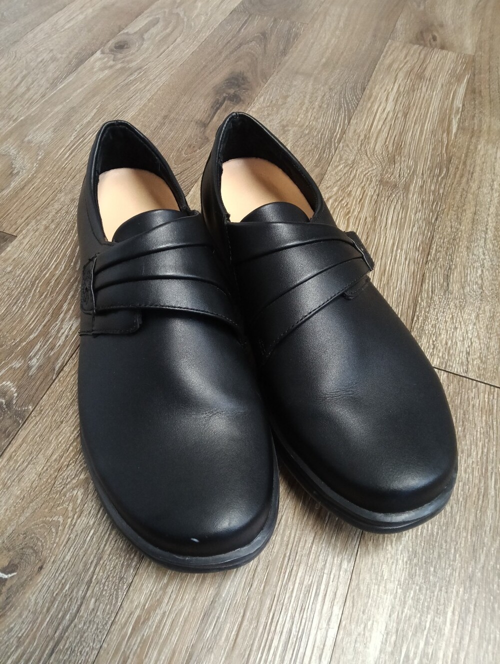 Apex Women's Black Slip-On Loafers